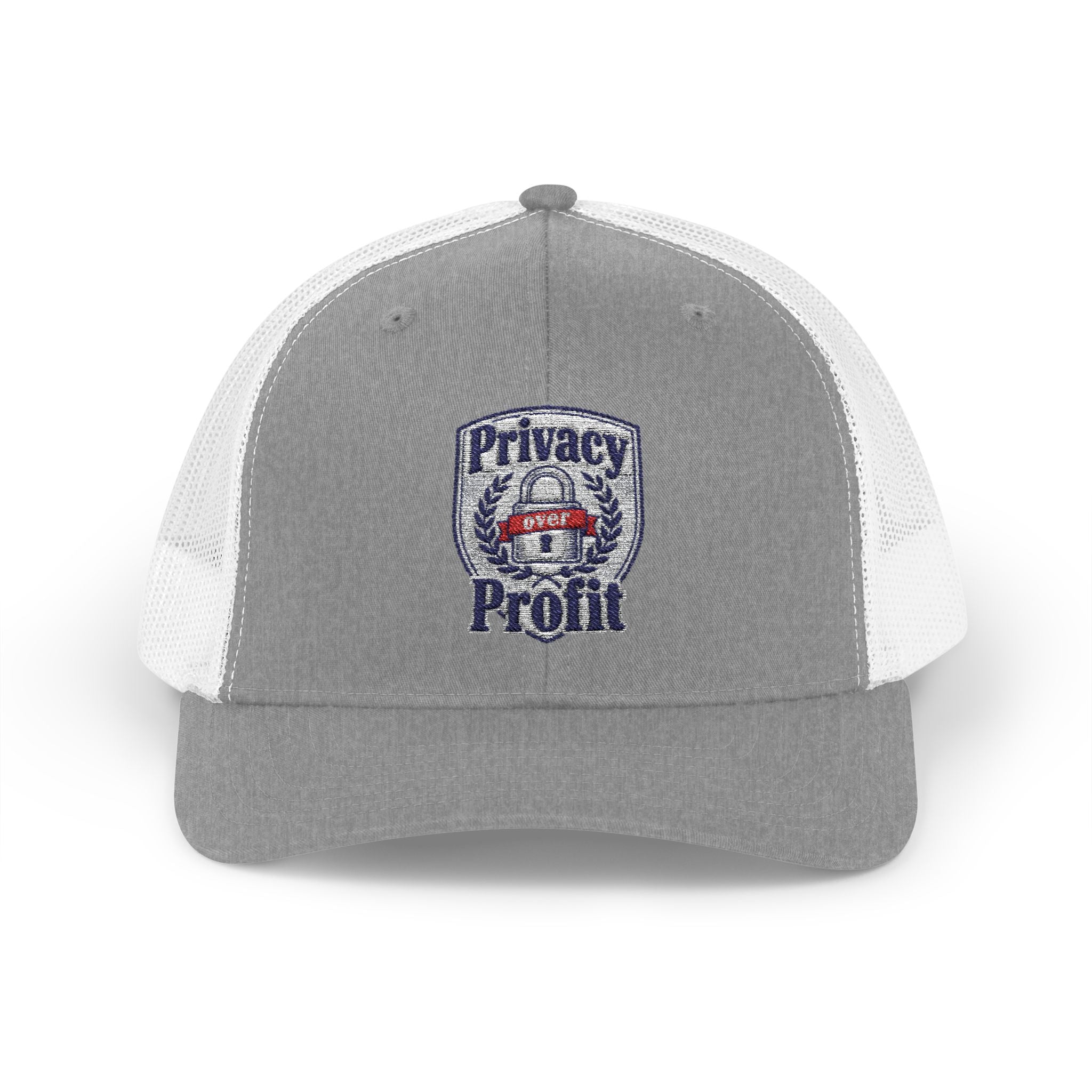 Pirate Profit Embroidered Trucker Hat – Vintage Nautical Snapback Cap