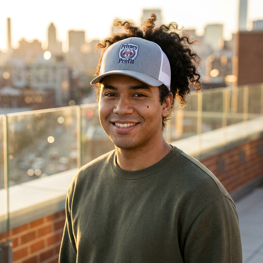 Pirate Profit Embroidered Trucker Hat – Vintage Nautical Snapback Cap