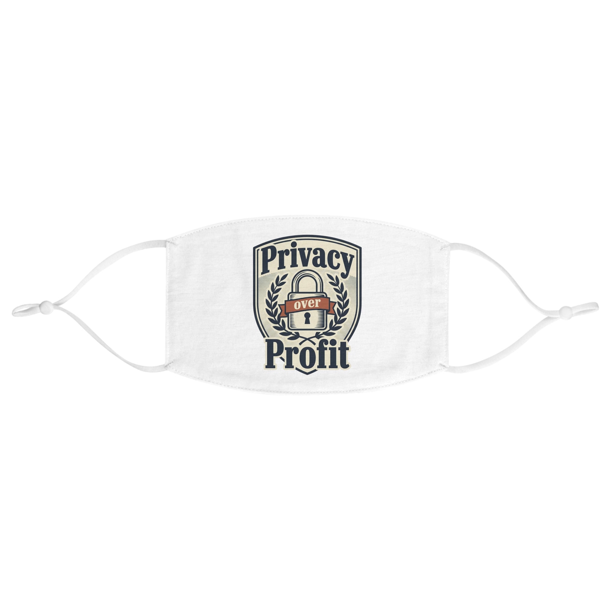 Privacy Over Profit Face Mask