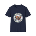 Love Sees No Labels T-Shirt — Inclusive Heart Handshake Tee