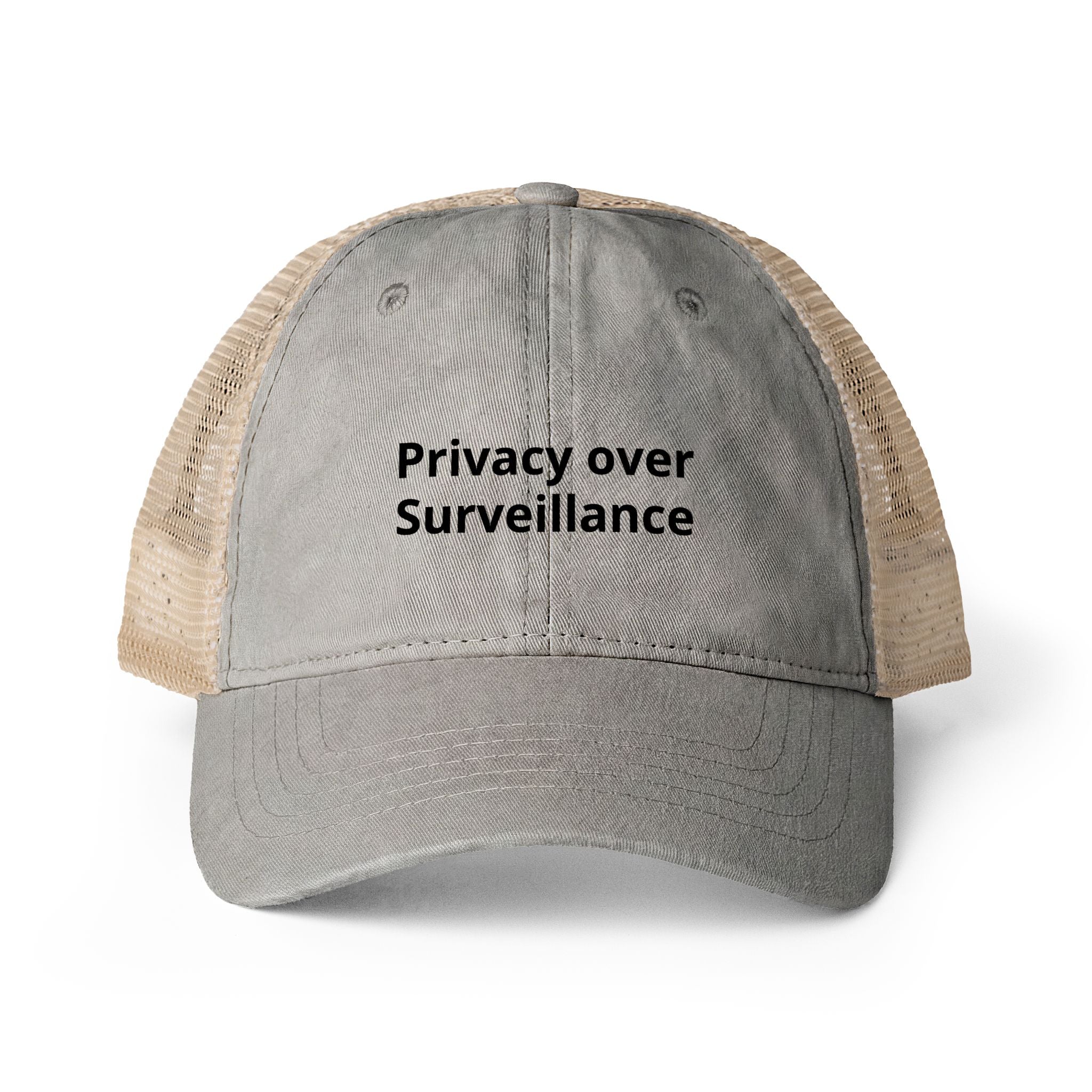 Women's Washed Mesh-Back Cap